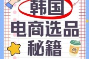 韩国电商怎么做_韩国跨境电商选品技巧