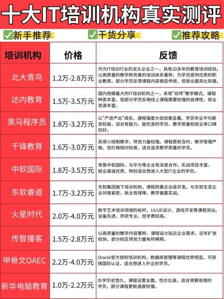 it培训机构哪家好_2016年it培训行业分析