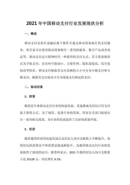 2021支付行业前景怎么样_支付行业未来发展趋势