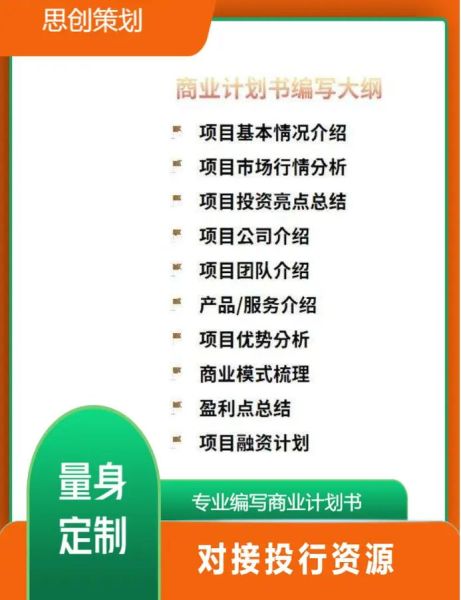 互联网募投项目怎么做_如何写商业计划书