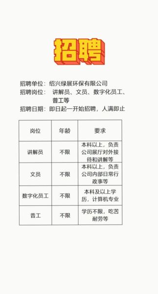 环保有限公司招聘要求_环保公司待遇怎么样