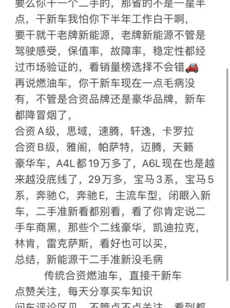 2024年买车怎么选_新能源汽车和燃油车哪个更划算