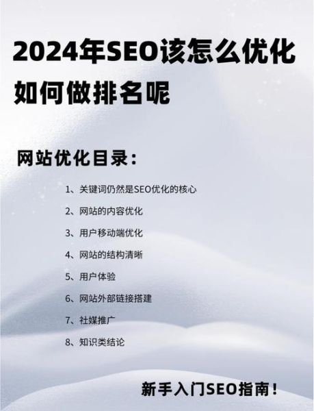 2024年SEO怎么做_网站排名提升方法