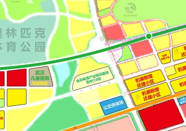 武汉互联网企业分布图_光谷软件园在哪里