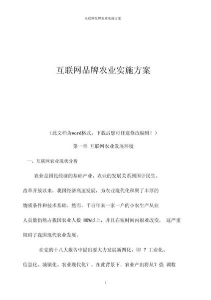 湖南互联网农业规划_如何落地实施