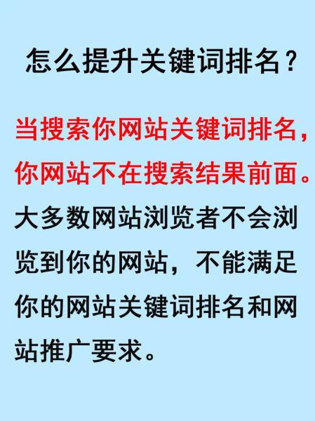 如何提升网站排名_关键词优化怎么做