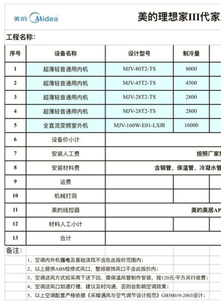 环保空调工程公司哪家好_安装费用怎么算
