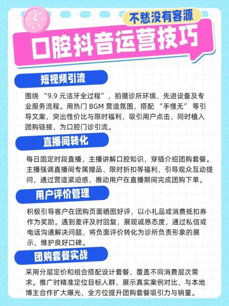 互联网口腔机构怎么做_线上获客靠谱吗