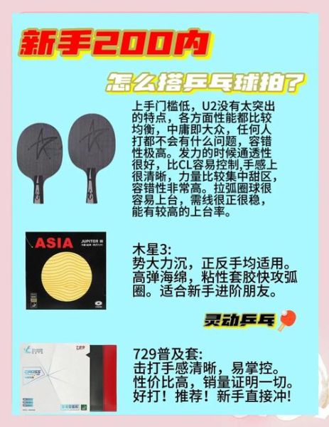 乒乓球拍怎么选_初学者用什么球拍