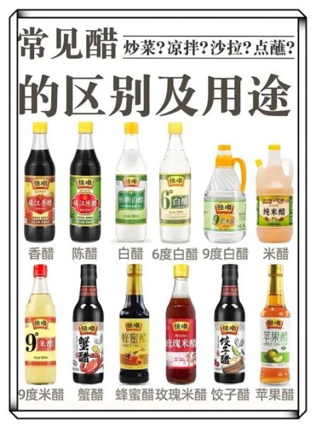 醋的种类有哪些_如何挑选优质醋