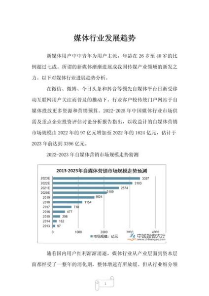 媒体行业如何盈利_媒体行业未来趋势