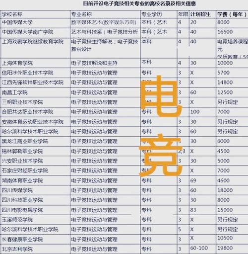 电竞行业前景如何_电竞专业值得报考吗