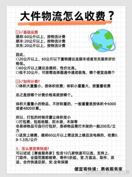 物流怎么选择_物流费用怎么计算