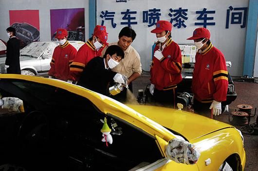 汽车喷漆前景怎么样_学汽车喷漆有前途吗