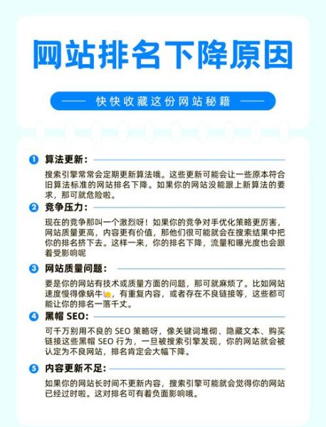 为什么网站收录突然下降_如何快速恢复排名