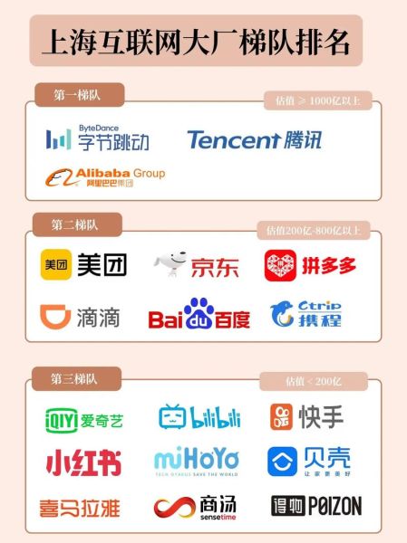 上海互联网企业有哪些_如何快速进入上海互联网大厂