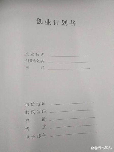 互联网商业计划书怎么写_创业计划书模板