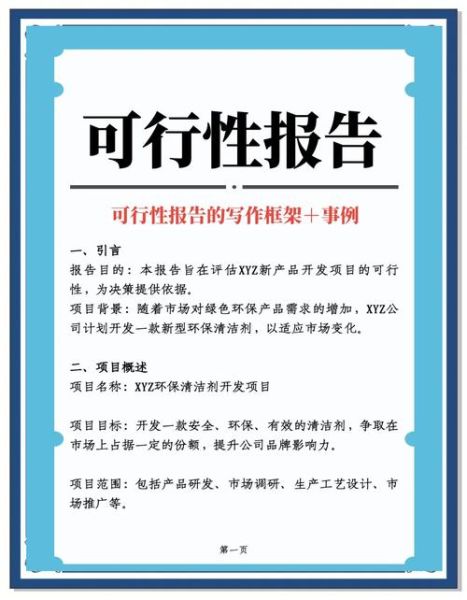 互联网项目可行性报告怎么写_如何评估盈利模式