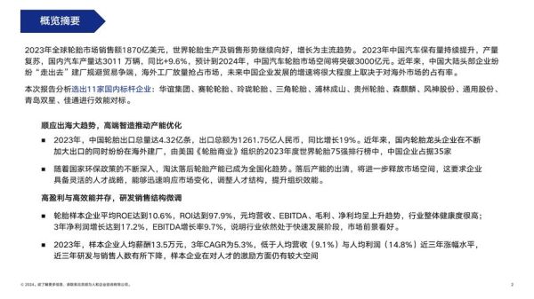 轮胎行业前景怎么样_2024年轮胎生意还能做吗