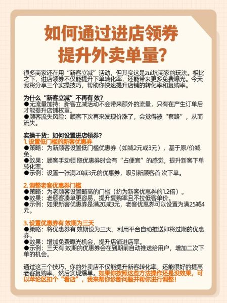 餐饮门店如何提升客流量_外卖平台排名怎么优化