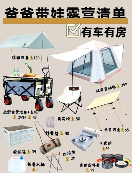 户外用品怎么选_露营装备清单有哪些