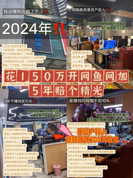 网咖还能赚钱吗_2024网咖投资成本与回本周期