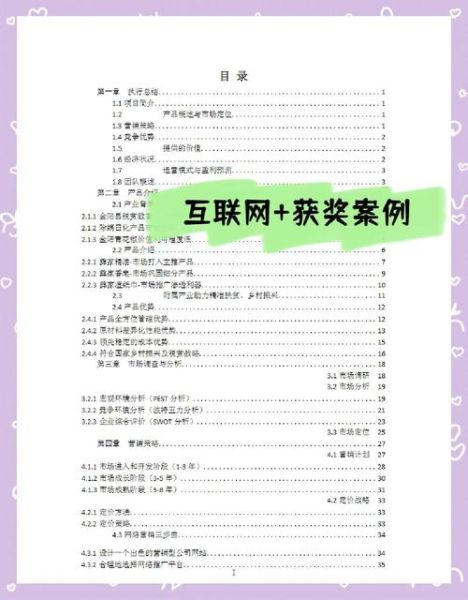 互联网项目策划书怎么写_项目策划书模板下载