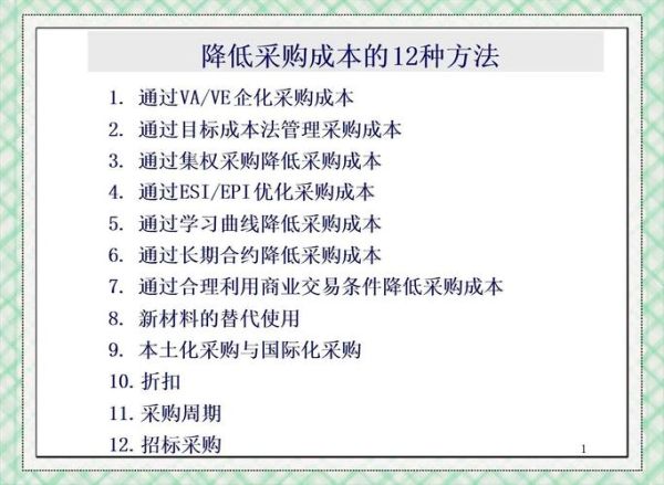 原材料价格走势分析_如何降低采购成本
