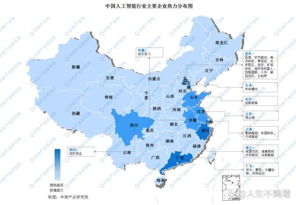 中国互联网产业分布在哪里_有哪些核心城市