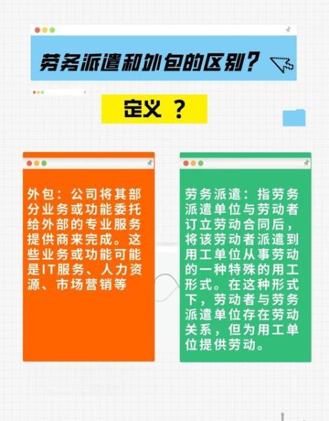 人事外包和劳务派遣区别_如何选择