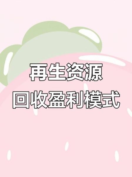 再生资源回收平台有哪些_如何通过互联网赚钱