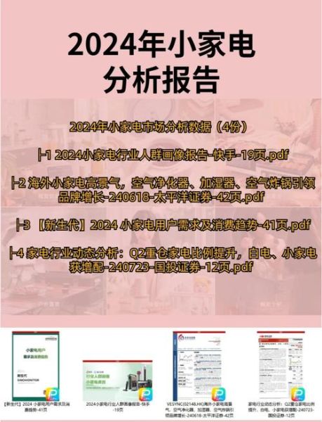 小电器前景怎么样_2024年还能入局吗