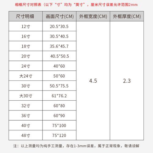 相框什么材质好_相框怎么选尺寸