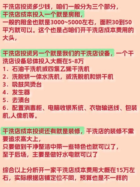 洗涤设备怎么选_干洗店加盟多少钱
