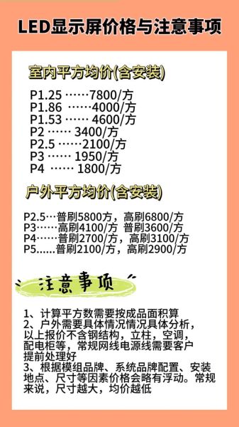 led显示屏多少钱一平米_led显示屏怎么选