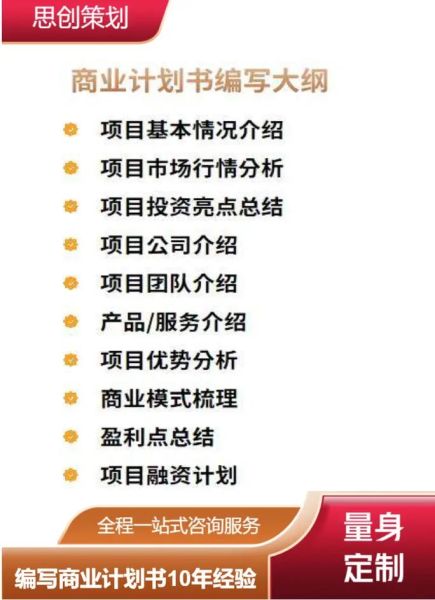 互联网项目商业计划书怎么写_如何吸引投资人