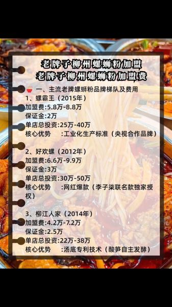 柳州螺蛳粉加盟哪家好_柳州螺蛳粉利润有多大