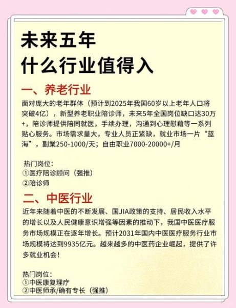 未来十年最吃香行业有哪些_普通人如何提前布局
