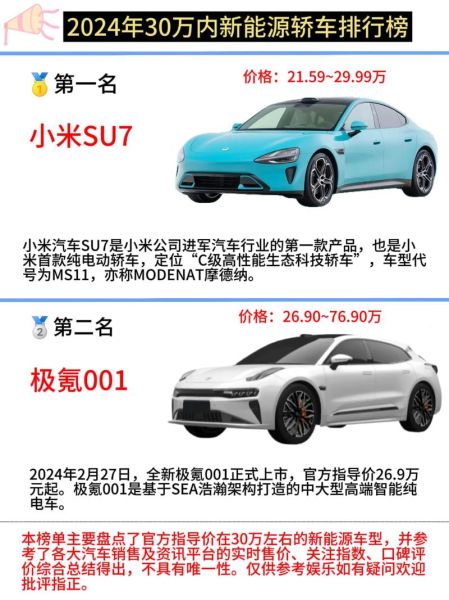 新能源汽车哪个品牌好_2024年购车怎么选