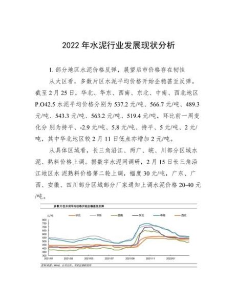 水泥企业前景怎么样_水泥行业未来发展趋势