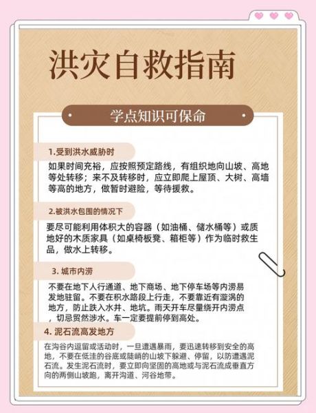 洪水来临前如何准备_洪水预警后该做什么